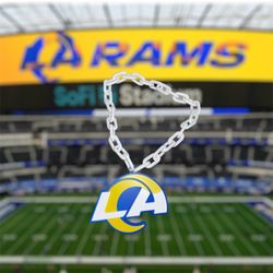 LA RAMS Football Oversized Fan Chain (3D Printed)