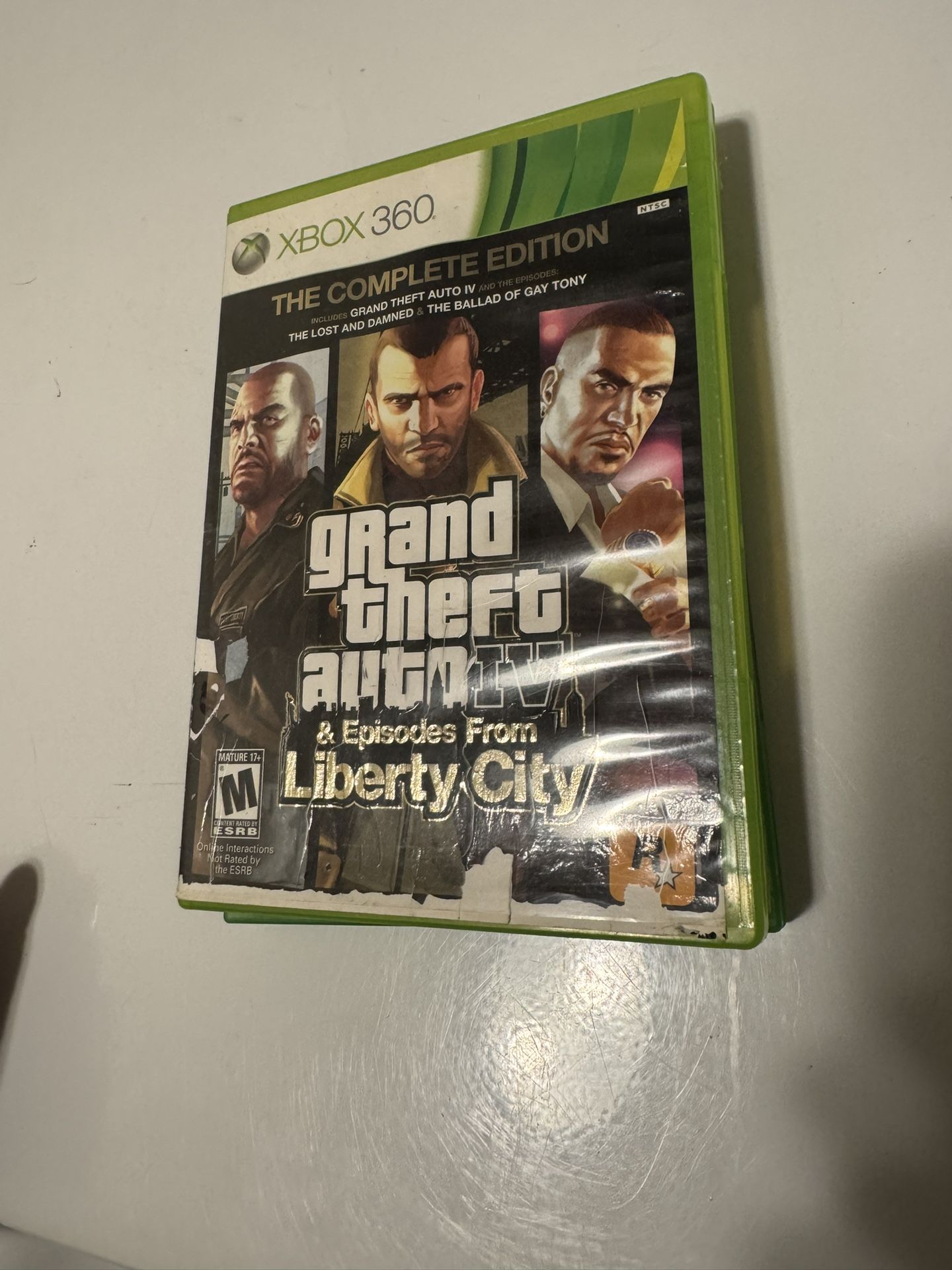 GTA Iv For Xbox 360 Missing Manual