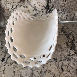 Ceramic White Decorative  Bowl 