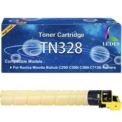 Toner Cartridge TN328 Compatible Replacement for Konica ( pink, yellow, cyan) 3 pcs