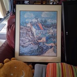 Houses at Auvers by Vincent van Gogh.