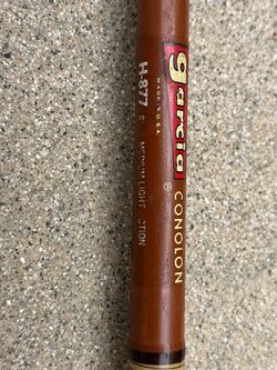 Garcia Conolon 1-Piece H-877 Fishing Rod Pole 