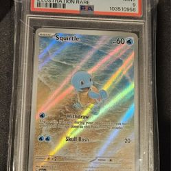 Squirtle 151 PSA9