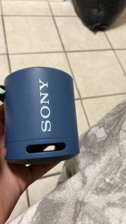 Sony Portable Bluetooth Speaker Blue