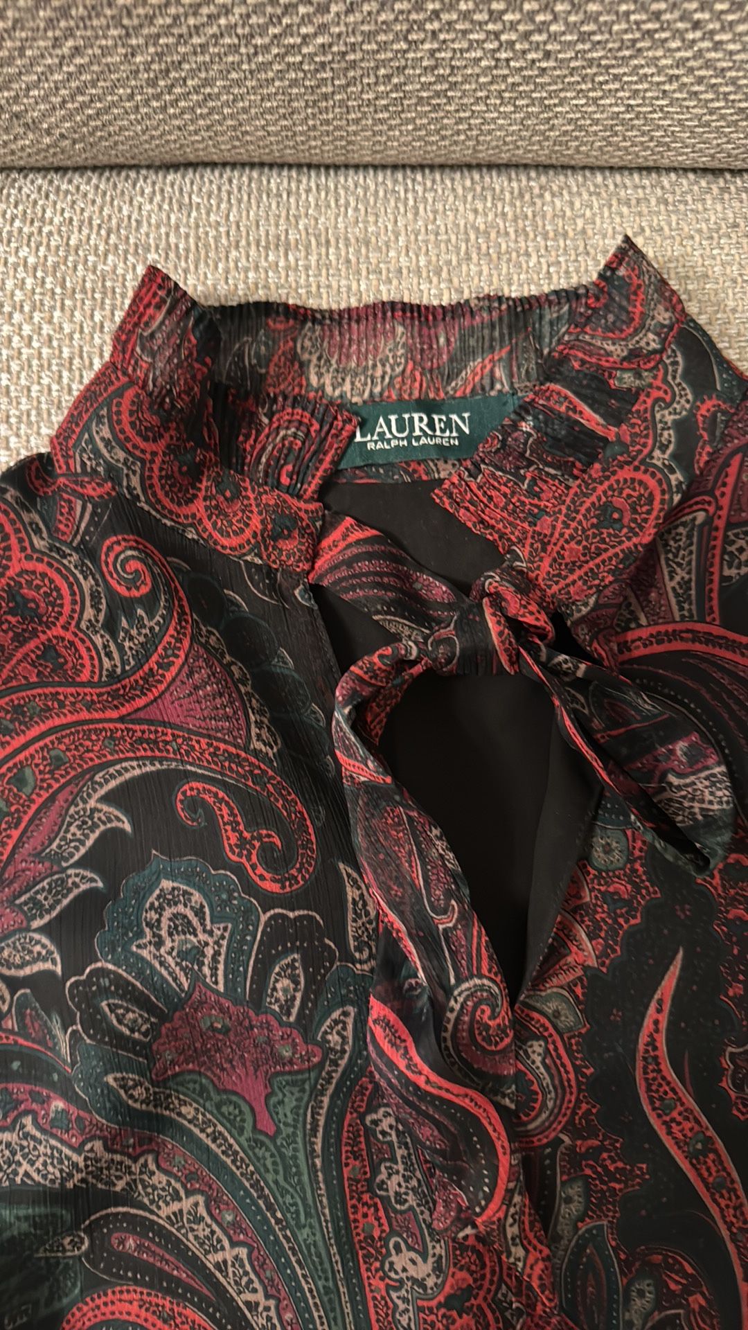 Ralph Lauren Shirt Ruffle Sleeves