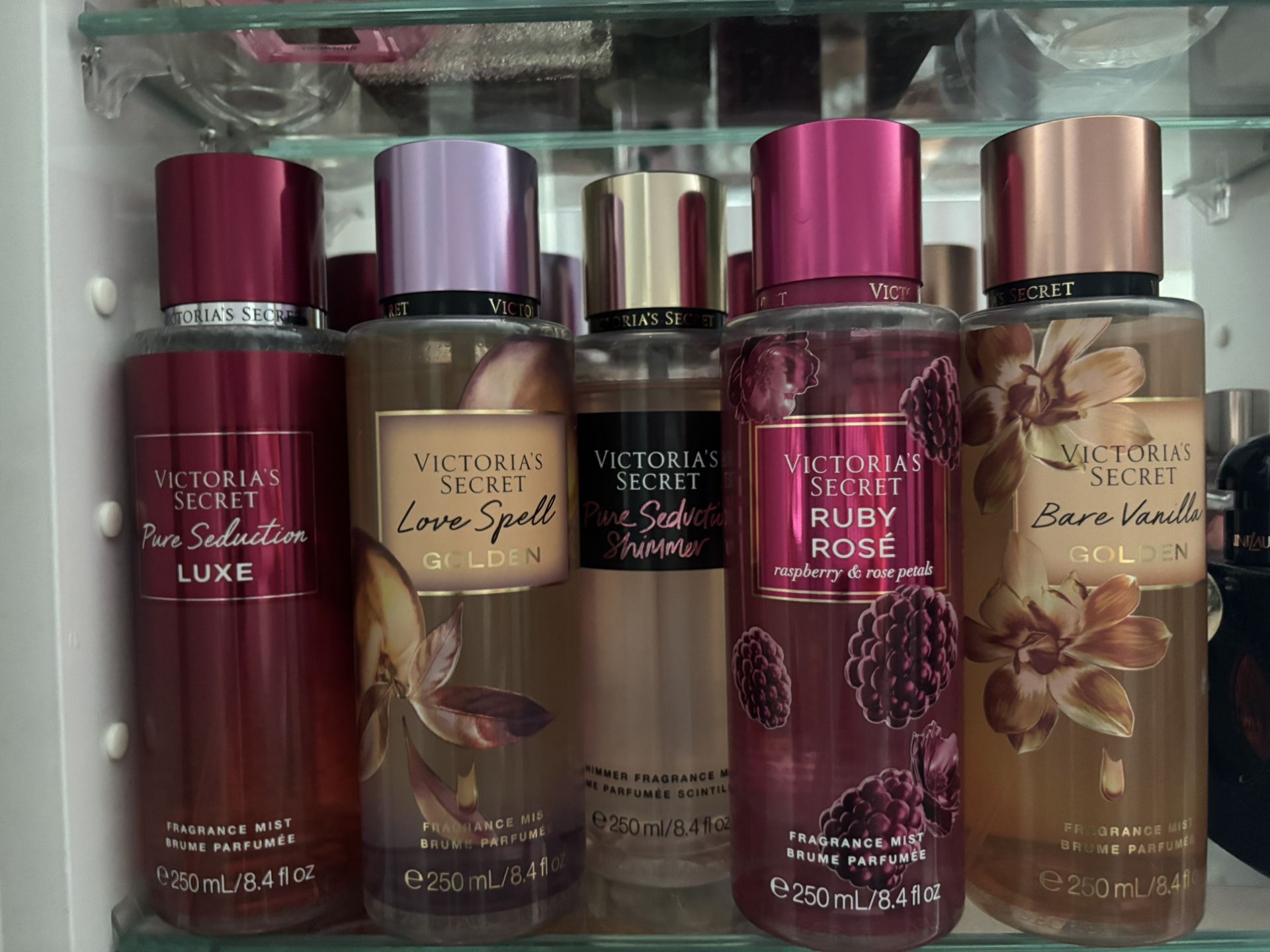 victoria secret body mists 
