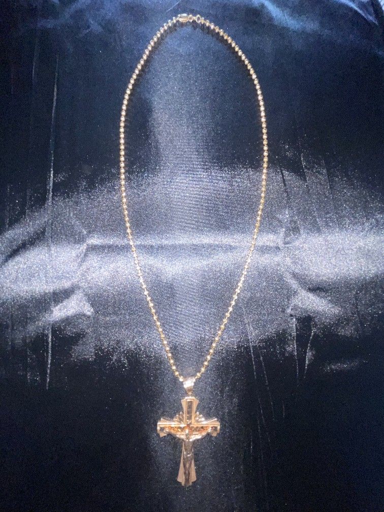 14k Rose Gold Moon Cut