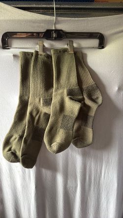 BSA Olive Green Crew Socks – 2 Pairs