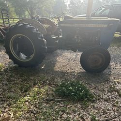 Ford 3000 And Rhino Finishing Mower