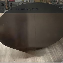 Mahogany brown wooden table