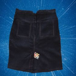 Women's denim short skirt size M