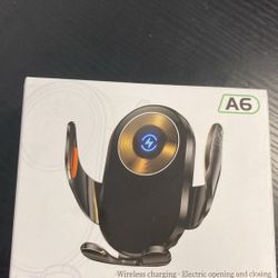 A6 Pickup Light Mobile Phone Holder with Wireless Charging