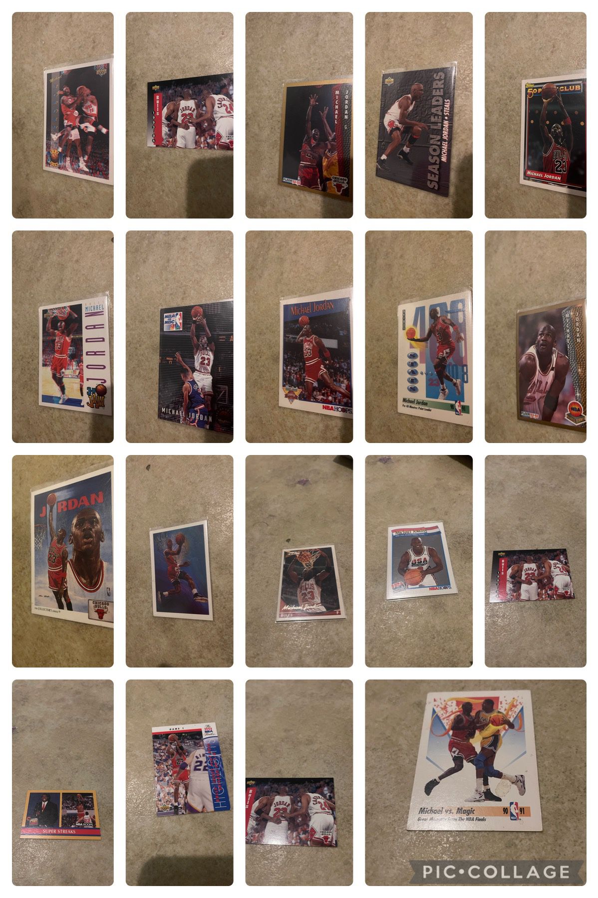 Michael Jordan Basketball Cards 