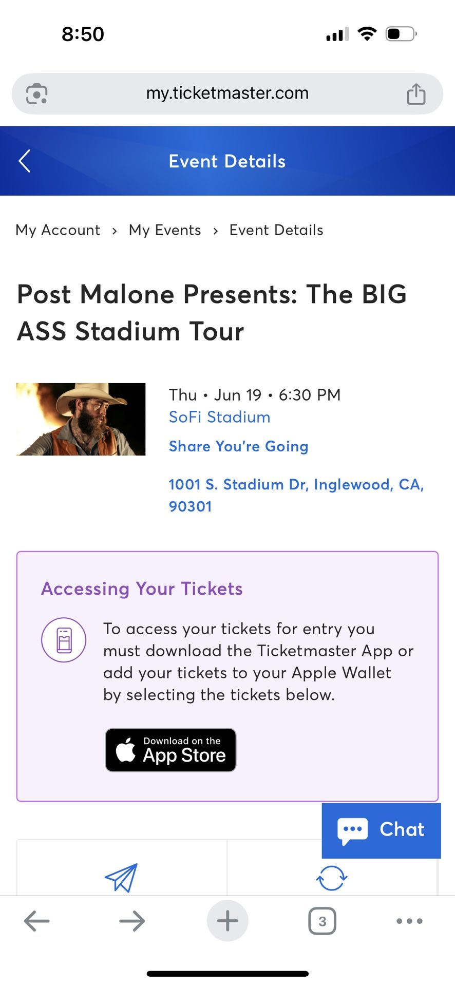 Post Malone tickets