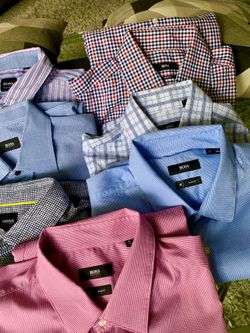 Hugo Boss shirts. XL. $35 each FONTAINBLEAU AREA
