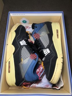 Air Jordan Retro 4 Union Off Noir Size 11