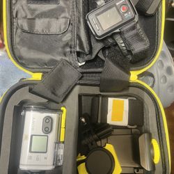 Sony HDR-AS100V Action Camera Set with RM-LVR1 Remote