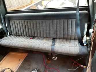 Rear seat / blue/ 94 Chevy