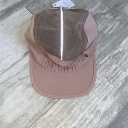 Women’s NWT Blush Lululemon Drawcord Hiking Hat-L/XL 
