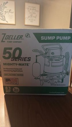 Zoeller Sump Pump