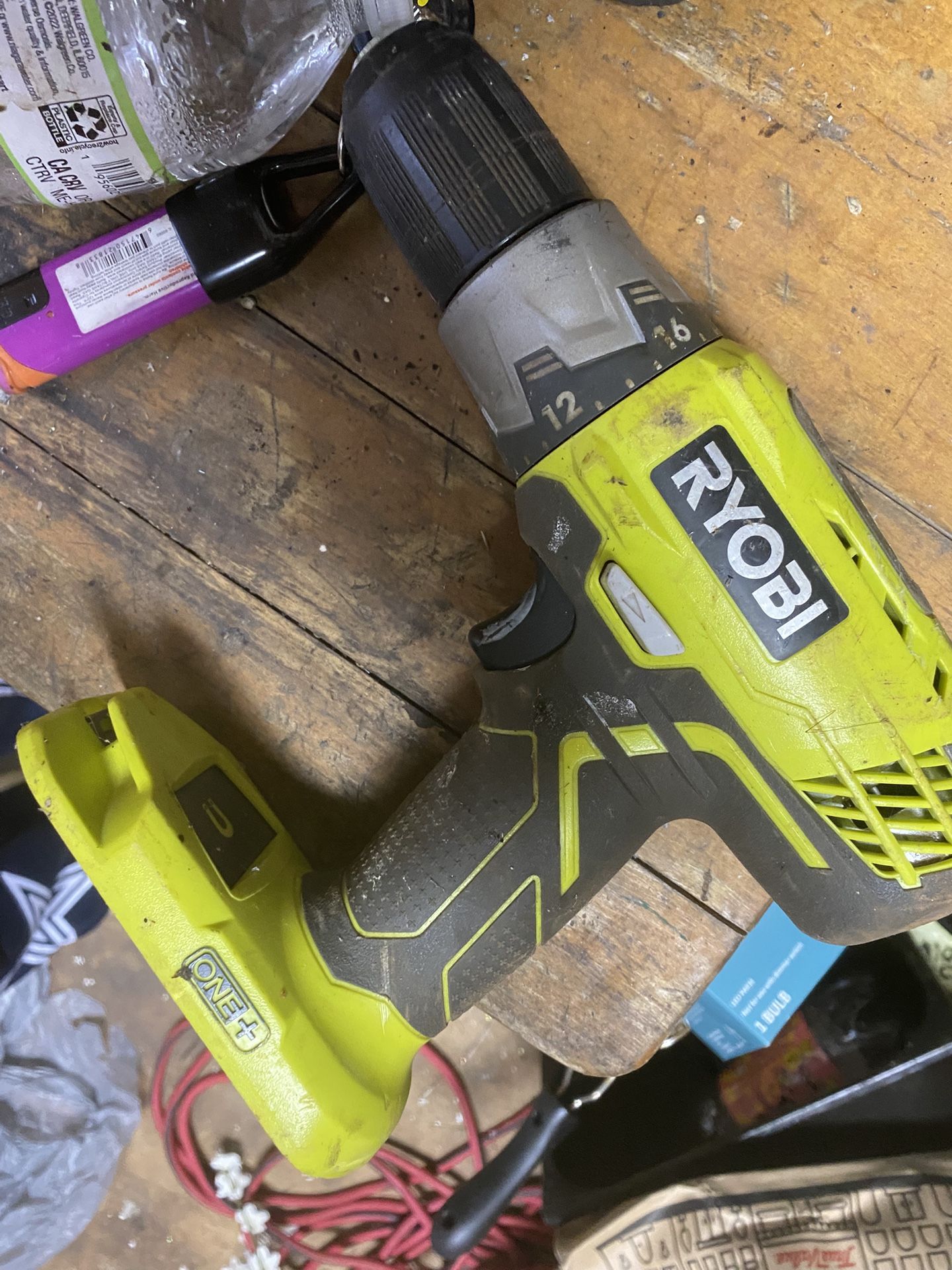 Ryobi And Hitiachi Drill