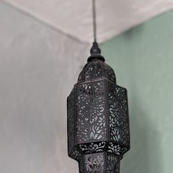Moroccan Ceiling Pendant Indoor/Outdoor Solar