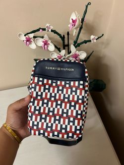 Tommy Hilfiger Crossbody Bag – Red/White/Navy Monogram