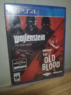 PS4 WOLFENSTEIN dual pack
