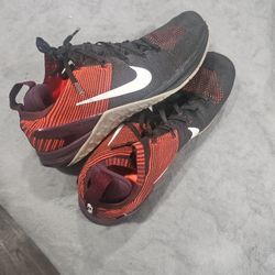 Nike Metcon 2 Flyknit DSX Black/ Red 924423-002 Men Size 11.5