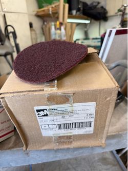 3M 7” resurfacing pads