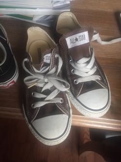 Boys converse shoes size 13