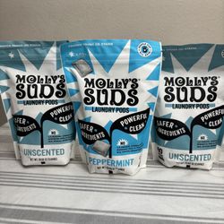Molly Suds Clean Detergent Laundry Pods