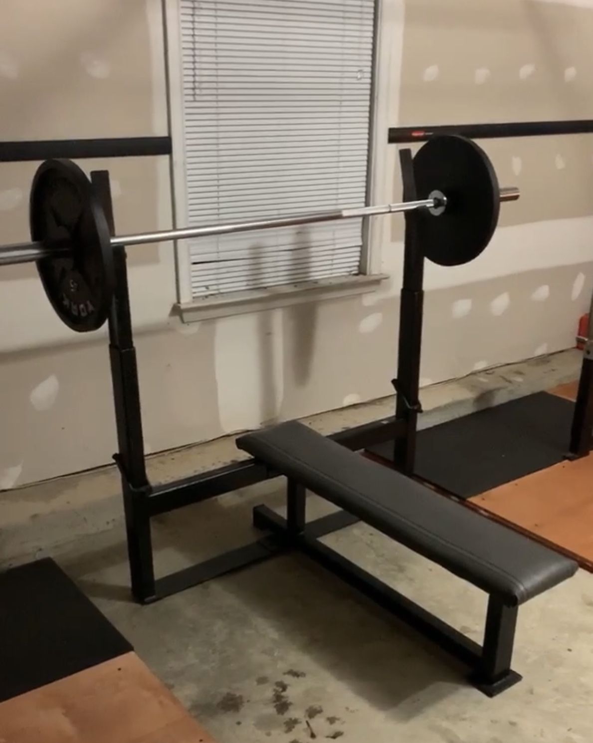 Bar and weights
