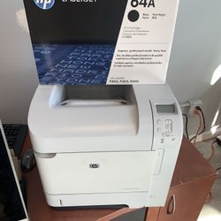 HP P4014n LaserJet Printer w/New Toner $150
