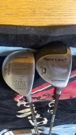 Adams Golf Tight Lies 3 and 5 Fairway Woods