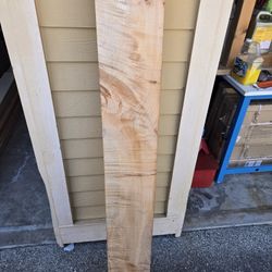 Maple?  Beam 64" X 9" X 4" For Fireplace Or Project