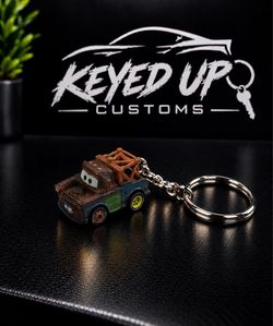 Miniature Race Car Keychain — Independently Modified