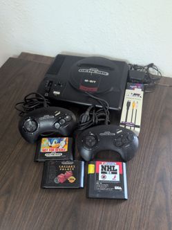 Sega Genesis 16 Bit with games