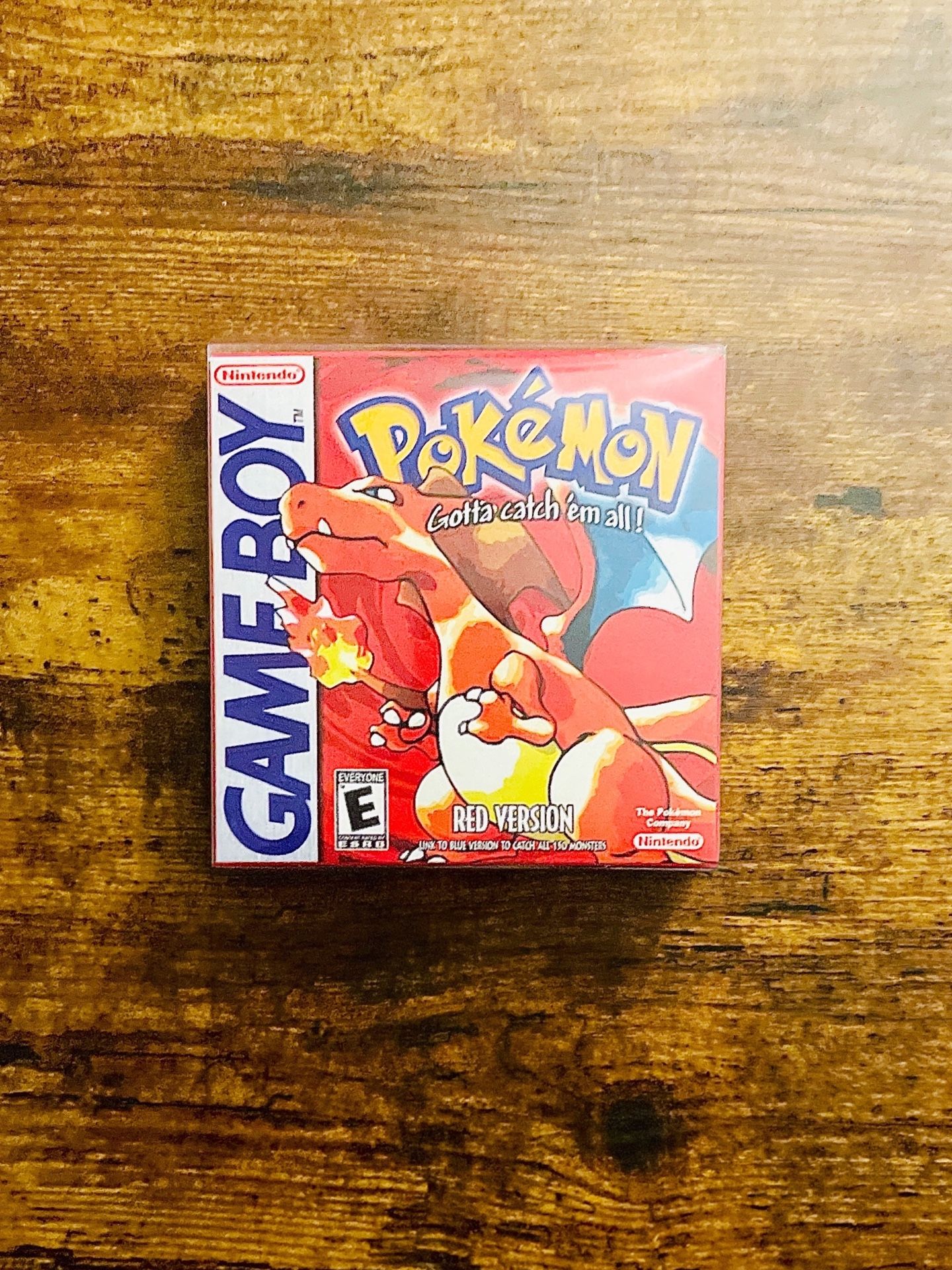 Pokemon Red Version Nintendo GameBoy Game Authentic