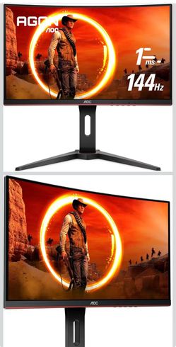 AOC C32G1 32” Curved Gaming Monitor | 144Hz | 1ms | Original Box Included