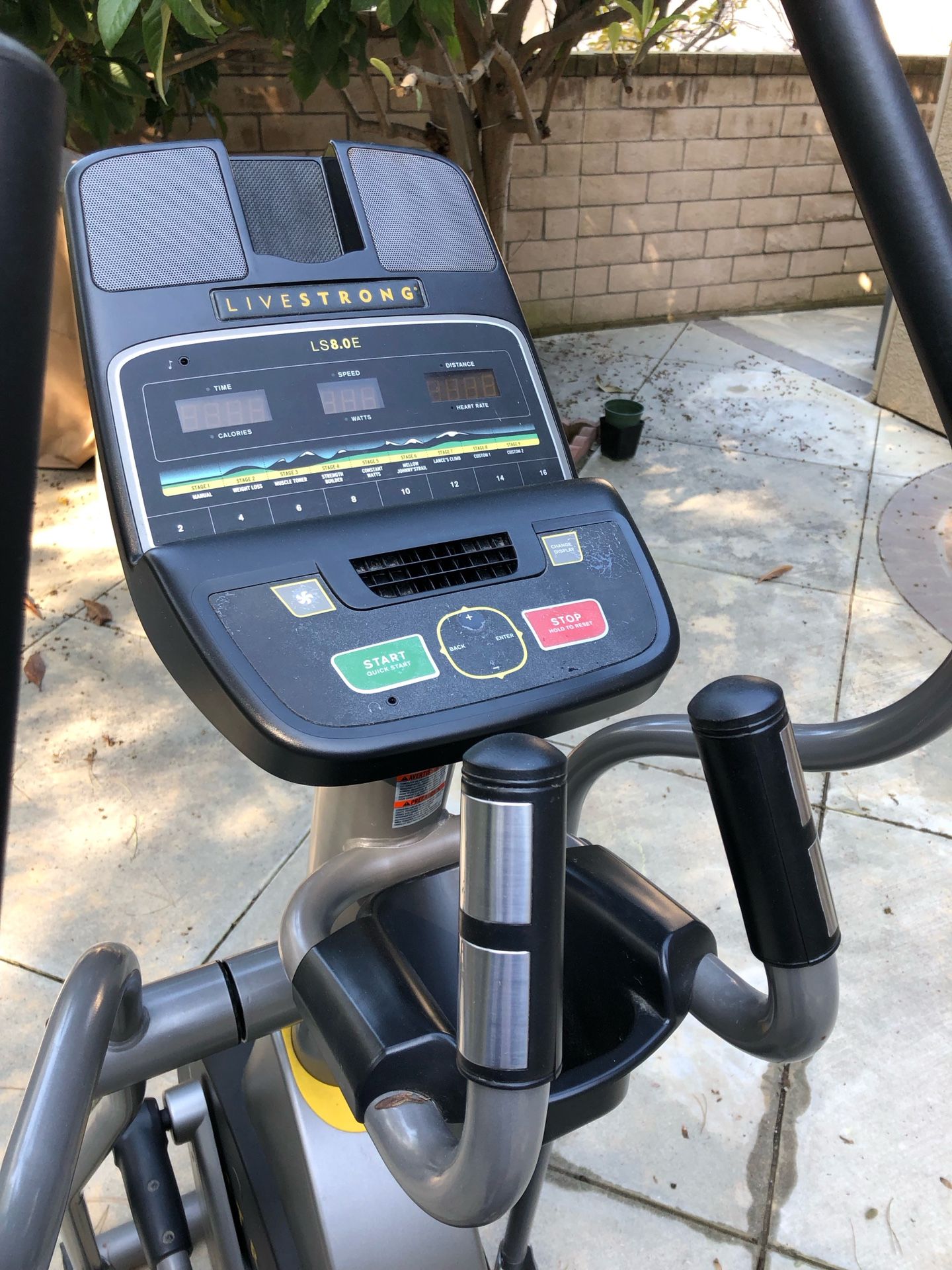 Livestrong Smooth Stride Elliptical - Main Image