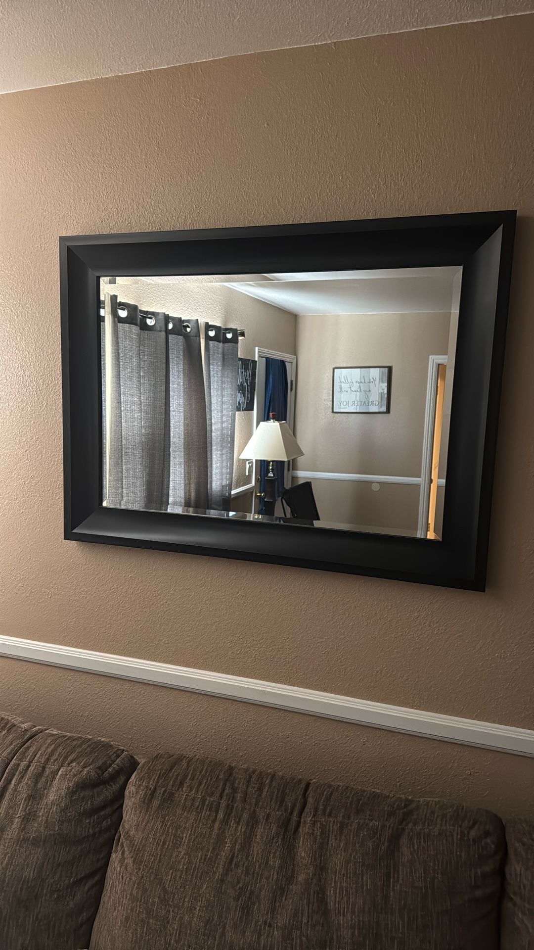 brown mirror Decorate Living Bedroom
