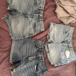 pac sun shorts and skirt