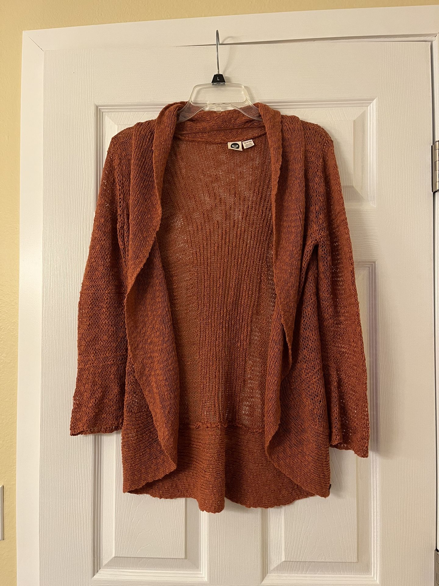 Roxy Rust Cardigan