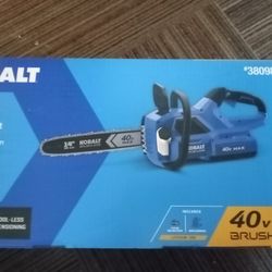 40v Kobalt Brushless  14in Chaninshaw 