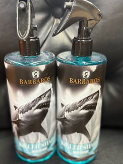 Barbaros NYC Killer Shark Spray Bottles