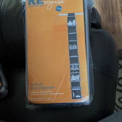 10 SHELF HANGING CLOSET RE ROOM ESSENTIALS ORGANIZER FOR SHOES TSHIRTS PANTS. BRAND NEW