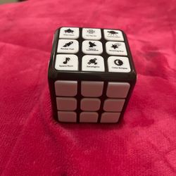 A space themes gaming cube with music and games.