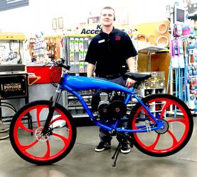 NEW 4-STROKE MOTORIZED BIKE