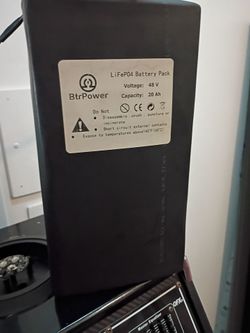 BtrPower lifep04 battery pack